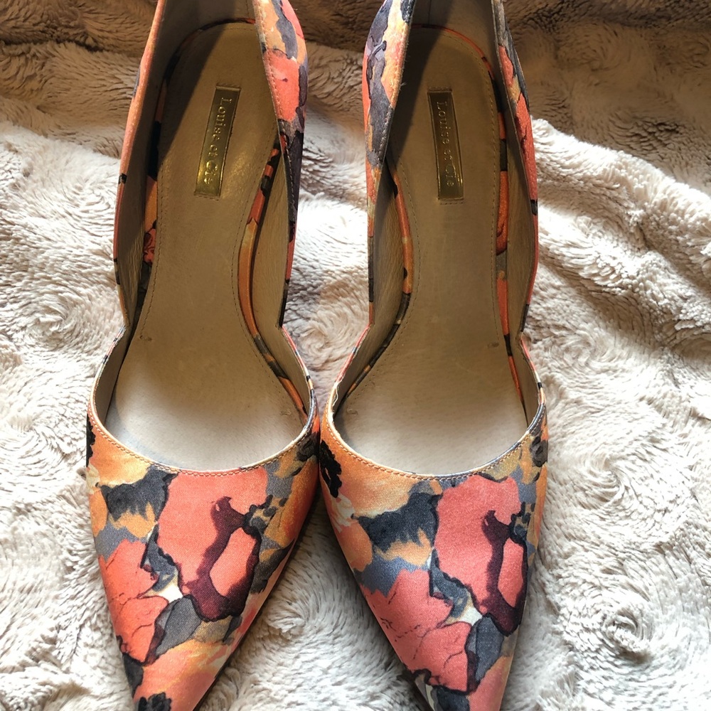 Louise et Cie Floral Heel